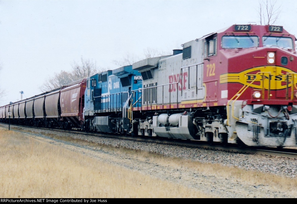 BNSF 722 West